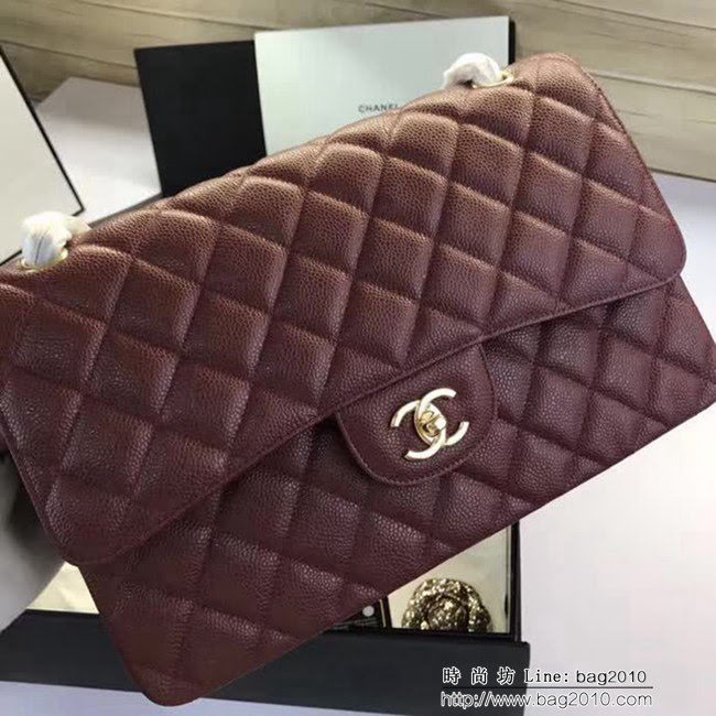 香奈兒CHANEL 升級版A1113全新經典小羊皮金銀鏈條單肩斜挎包 DSC1733